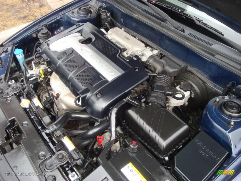 2006 Elantra GLS Sedan - Moonlit Dark Blue / Gray photo #29
