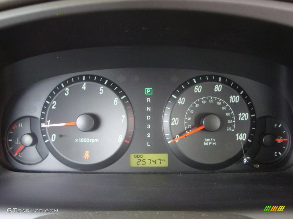 2006 Elantra GLS Sedan - Moonlit Dark Blue / Gray photo #36