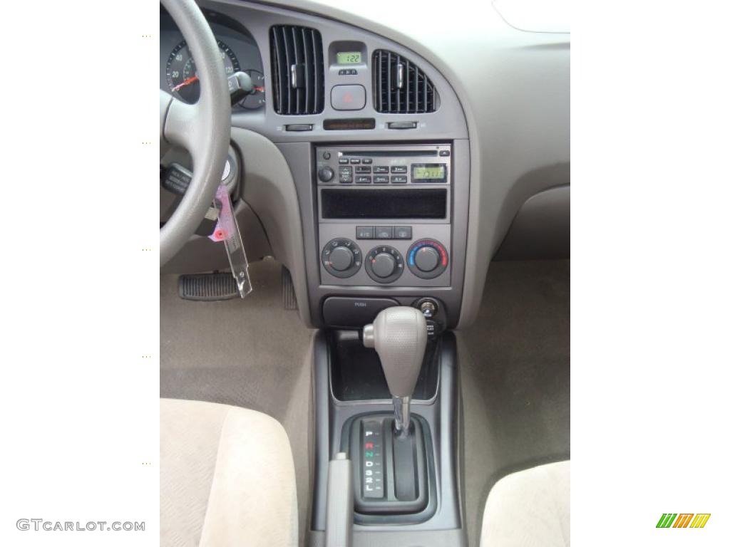 2006 Elantra GLS Sedan - Moonlit Dark Blue / Gray photo #38