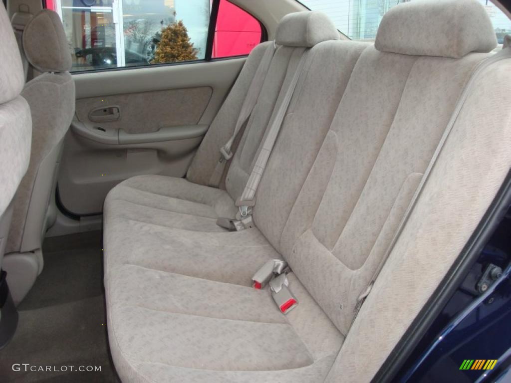 2006 Elantra GLS Sedan - Moonlit Dark Blue / Gray photo #41