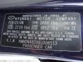2006 Moonlit Dark Blue Hyundai Elantra GLS Sedan  photo #43