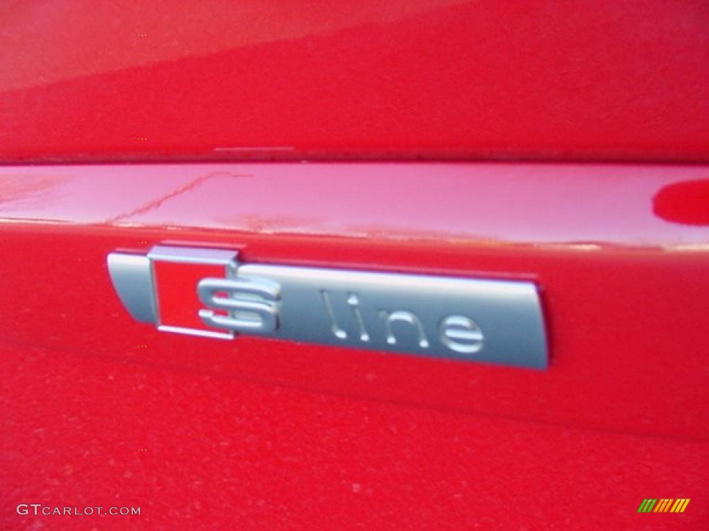 2007 A4 2.0T S-Line quattro Sedan - Brilliant Red / Ebony photo #4