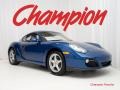 2010 Aqua Blue Metallic Porsche Cayman   photo #1