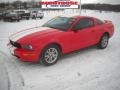 2005 Torch Red Ford Mustang V6 Premium Coupe  photo #18