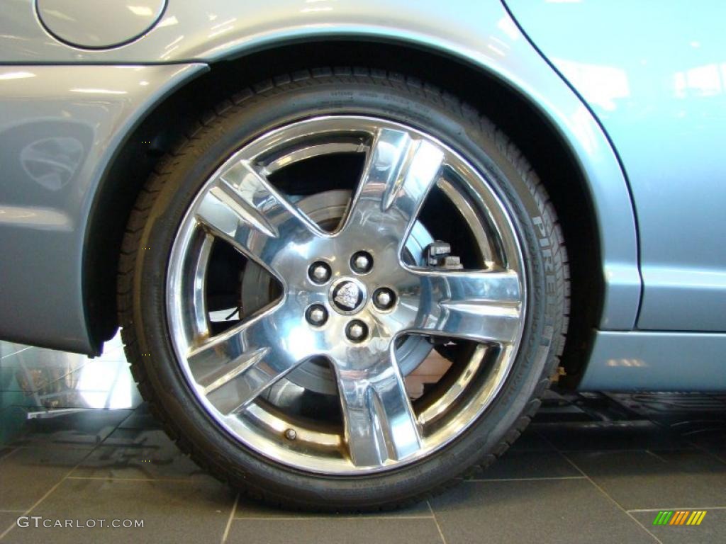 2009 XJ Vanden Plas - Azure Blue / Charcoal/Charcoal photo #6