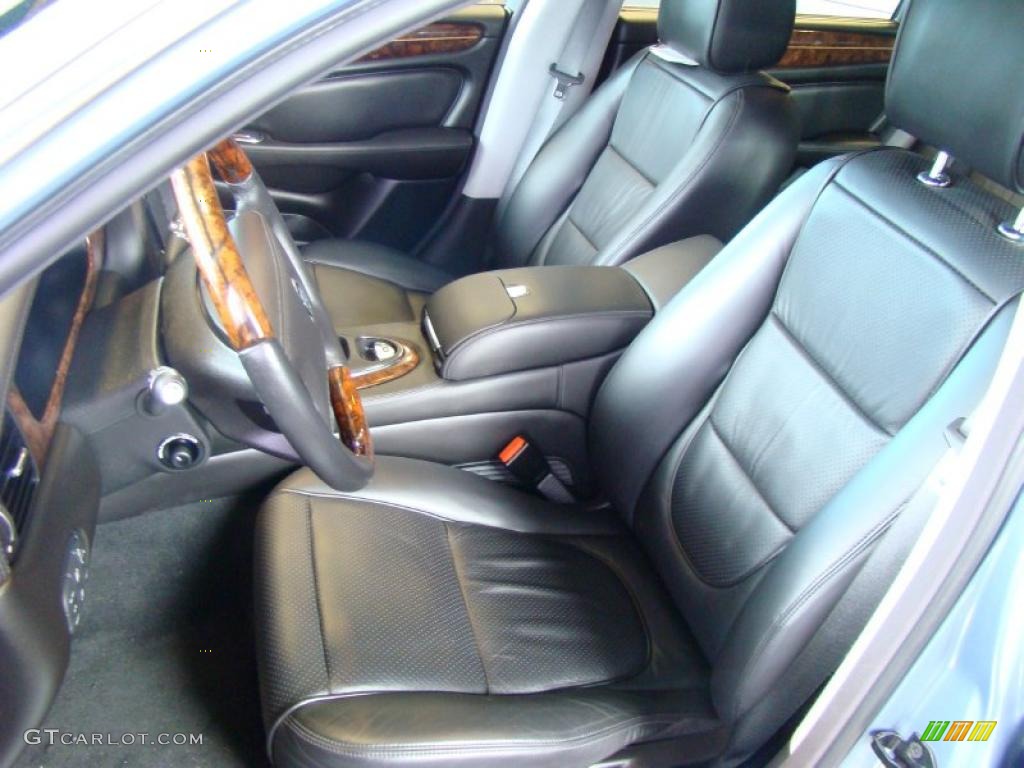 2009 XJ Vanden Plas - Azure Blue / Charcoal/Charcoal photo #10
