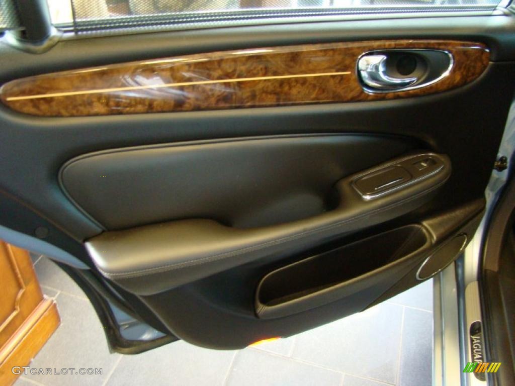 2009 XJ Vanden Plas - Azure Blue / Charcoal/Charcoal photo #14