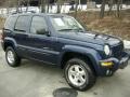 2002 Patriot Blue Pearlcoat Jeep Liberty Limited 4x4  photo #7