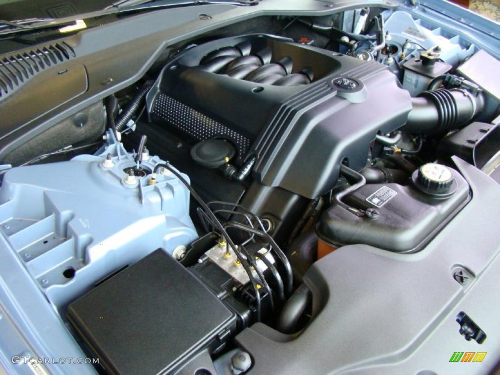 2009 XJ Vanden Plas - Azure Blue / Charcoal/Charcoal photo #24