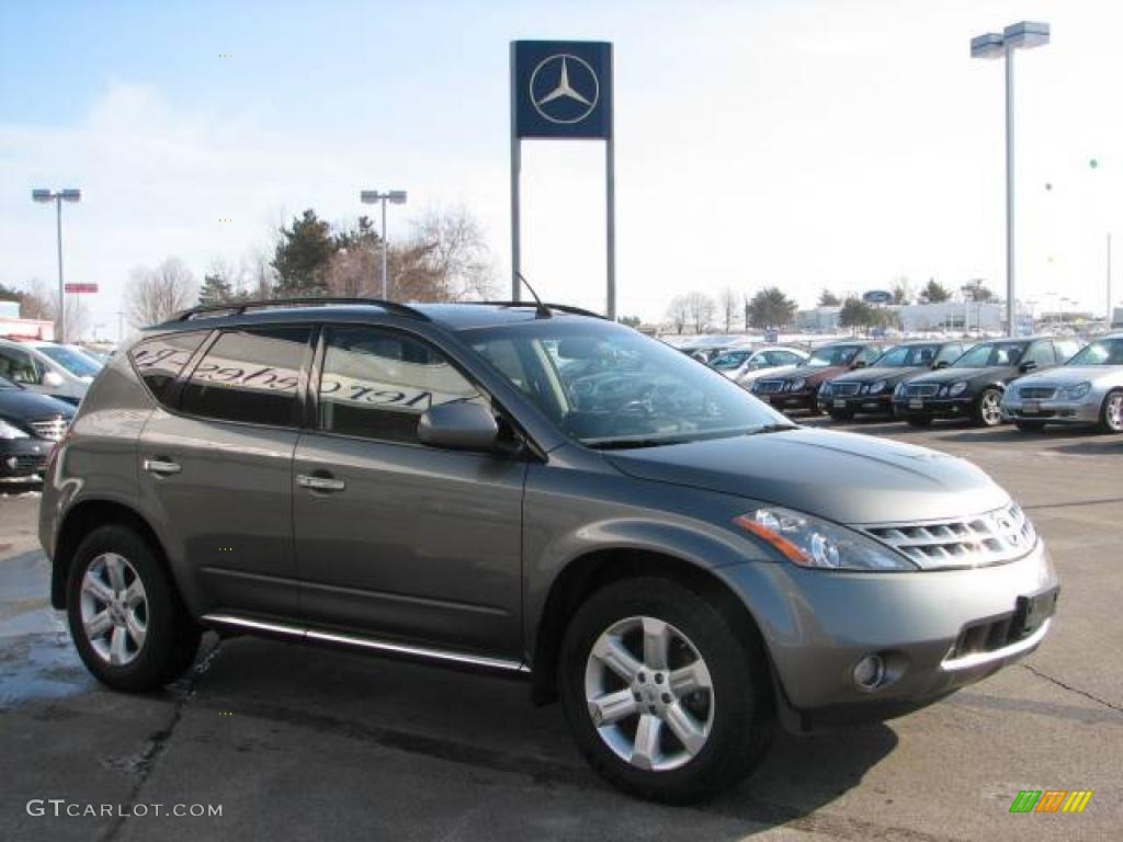 2006 Murano SL AWD - Platinum Pearl Metallic / Charcoal photo #3