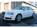 Arctic White - A6 4.2 quattro Sedan Photo No. 1