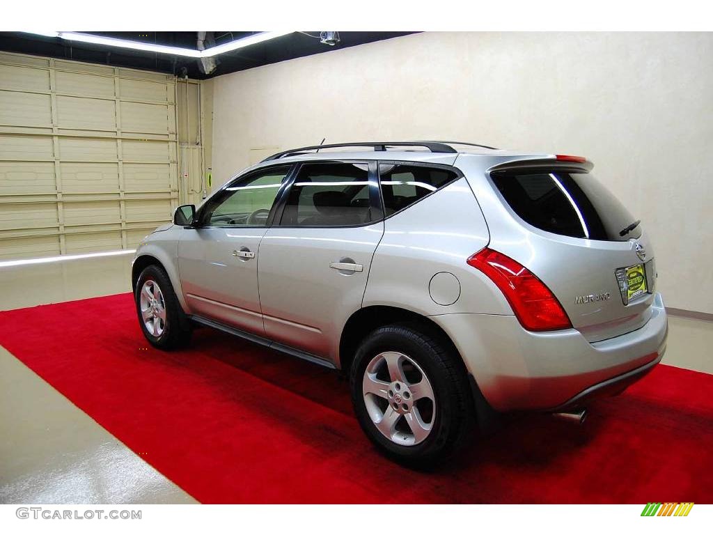 2005 Murano SL - Sheer Silver Metallic / Cafe Latte photo #5