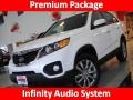 2011 Snow White Pearl Kia Sorento EX  photo #1