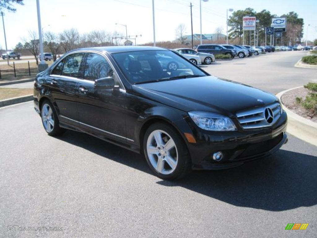 2010 C 300 Sport - Black / Black photo #1