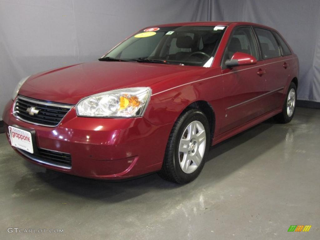2006 Malibu Maxx LT Wagon - Sport Red Metallic / Titanium Gray photo #1
