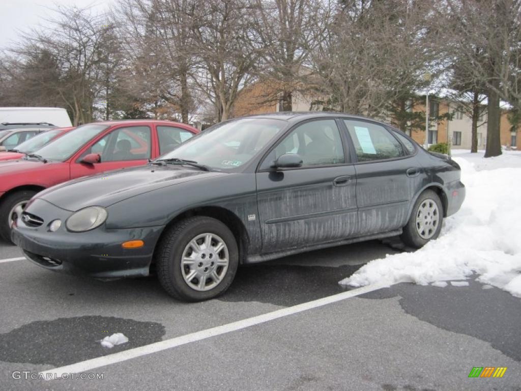 1998 Taurus LX - Dark Green Satin Metallic / Medium Graphite photo #1
