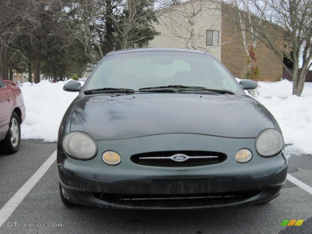1998 Taurus LX - Dark Green Satin Metallic / Medium Graphite photo #2