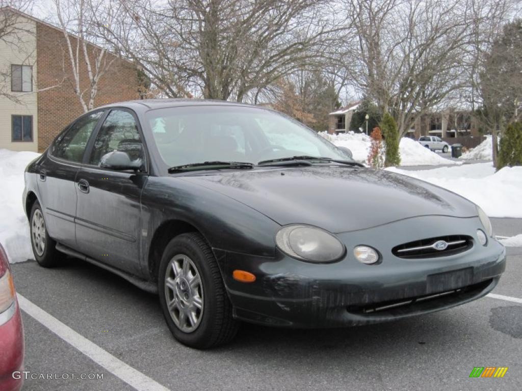 1998 Taurus LX - Dark Green Satin Metallic / Medium Graphite photo #3