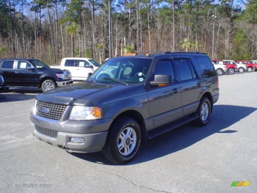 2003 Expedition XLT 4x4 - Dark Shadow Grey Metallic / Flint Grey photo #1