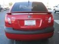 2008 Tropical Red Kia Rio LX Sedan  photo #6