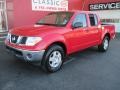 2007 Red Alert Nissan Frontier SE Crew Cab  photo #1