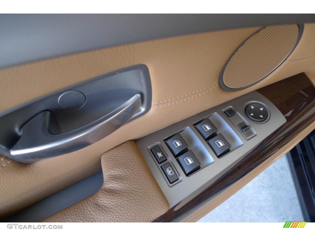2007 7 Series 750Li Sedan - Monaco Blue Metallic / Beige photo #30