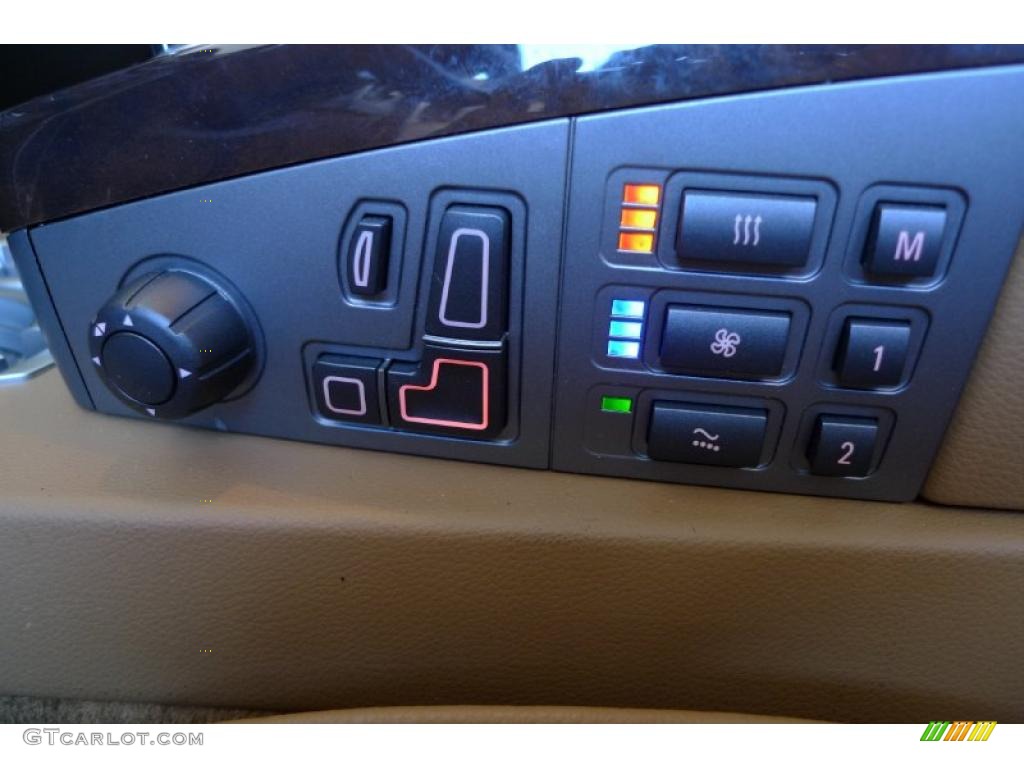 2007 7 Series 750Li Sedan - Monaco Blue Metallic / Beige photo #33