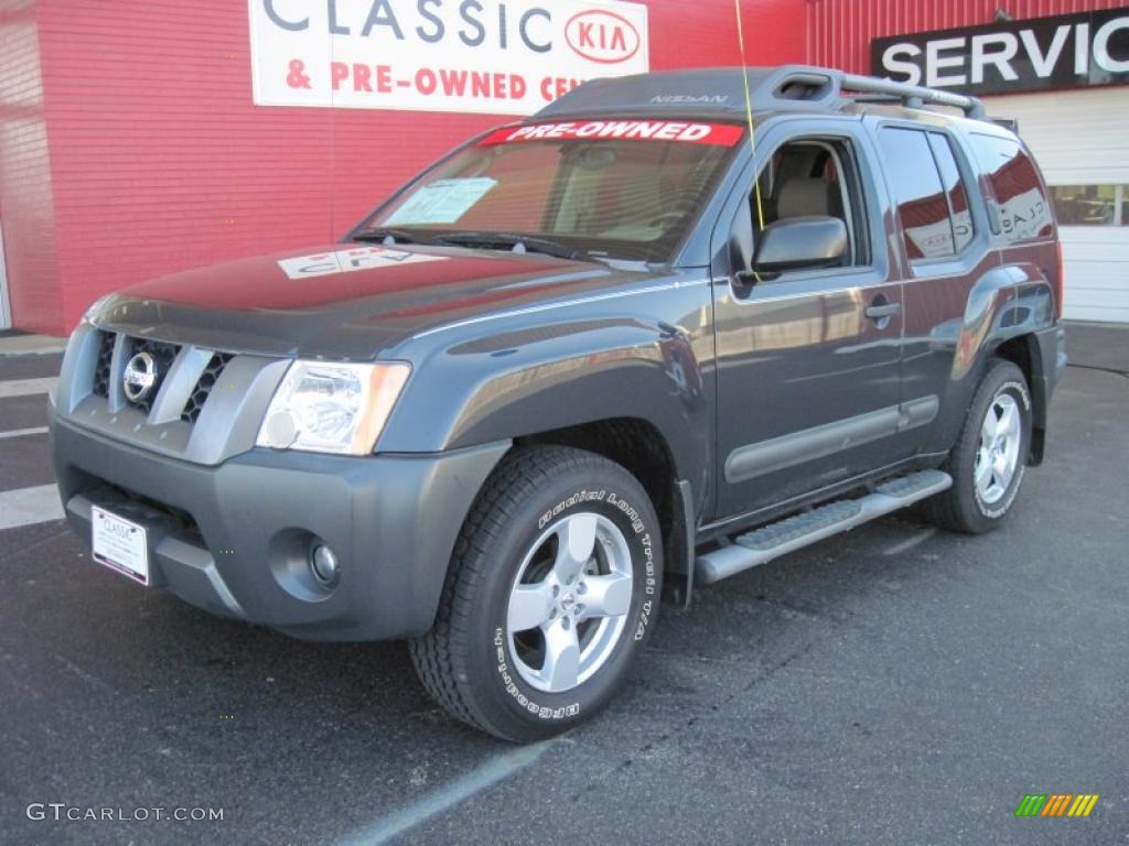 2006 Xterra X - Night Armor Pearl / Desert/Graphite photo #1