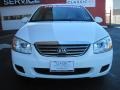 2008 White Kia Spectra LX Sedan  photo #5