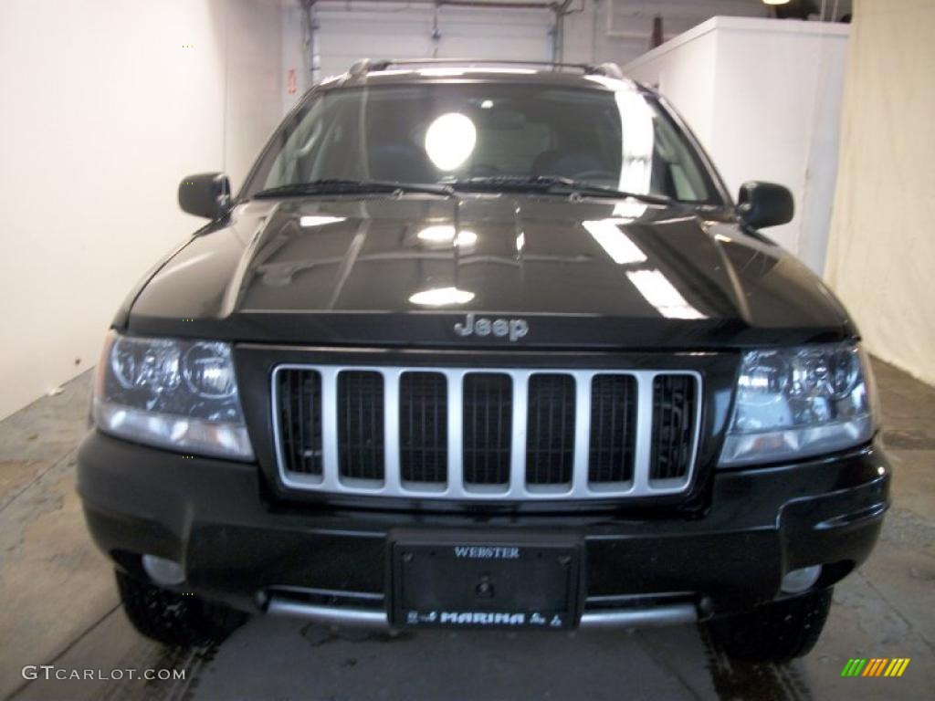 2004 Grand Cherokee Laredo 4x4 - Brillant Black Crystal Pearl / Dark Slate Gray photo #7