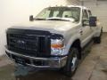Silver Metallic 2008 Ford F350 Super Duty XL Crew Cab 4x4 Dually