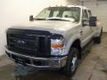 2008 Silver Metallic Ford F350 Super Duty XL Crew Cab 4x4 Dually  photo #1