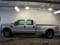 2008 Silver Metallic Ford F350 Super Duty XL Crew Cab 4x4 Dually  photo #8