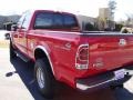 2003 Red Clearcoat Ford F250 Super Duty XLT Crew Cab 4x4  photo #3