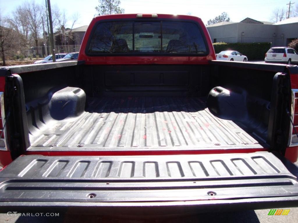 2003 F250 Super Duty XLT Crew Cab 4x4 - Red Clearcoat / Medium Parchment Beige photo #17