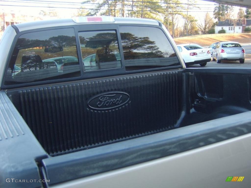 2004 F150 Lariat SuperCrew - Arizona Beige Metallic / Tan photo #9