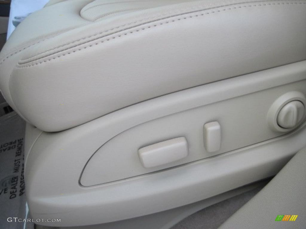 2010 Enclave CXL AWD - White Diamond Tricoat / Cashmere/Cocoa photo #8