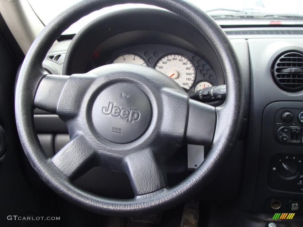 2002 Liberty Sport 4x4 - Stone White / Dark Slate Gray photo #18