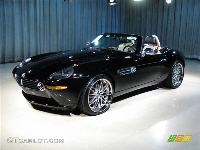 2001 Z8 Roadster - Black / Crema/Black photo #1