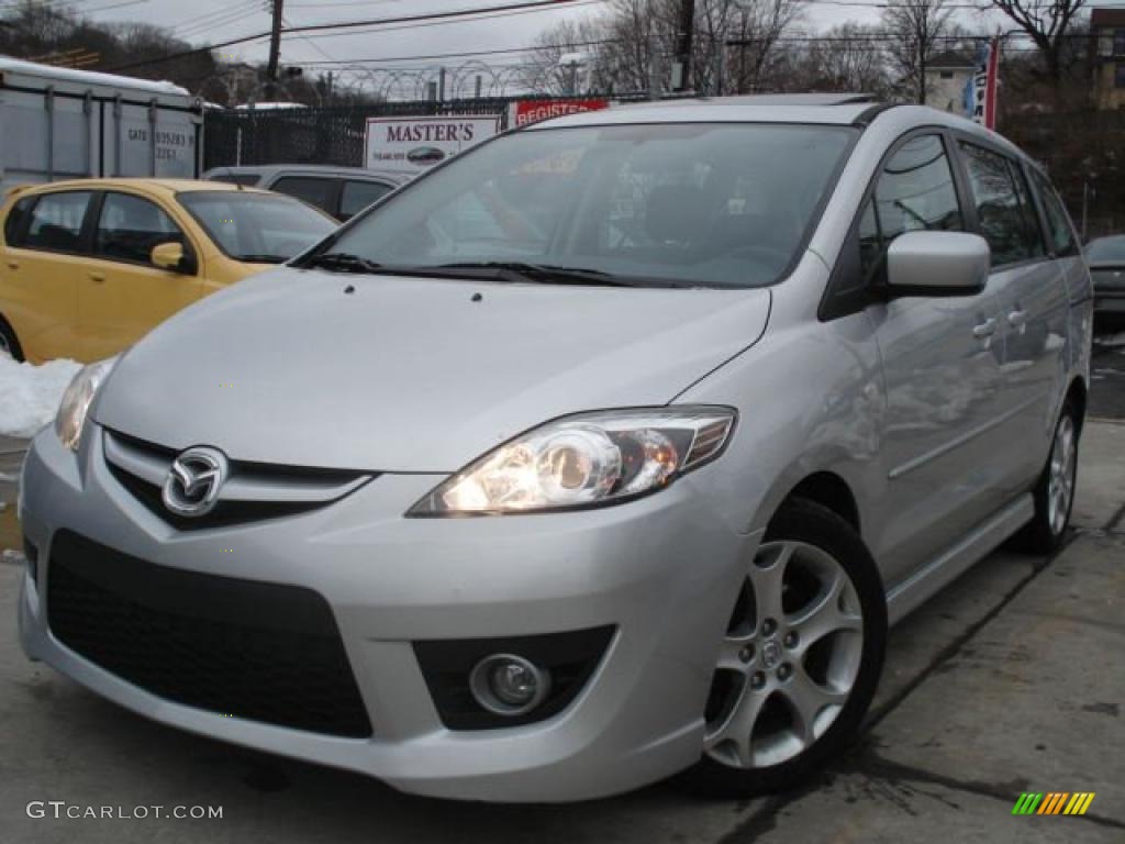 2008 MAZDA5 Sport - Galaxy Gray / Black photo #1