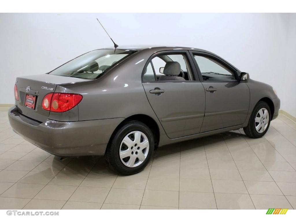 2007 Corolla LE - Phantom Gray Pearl / Stone photo #7