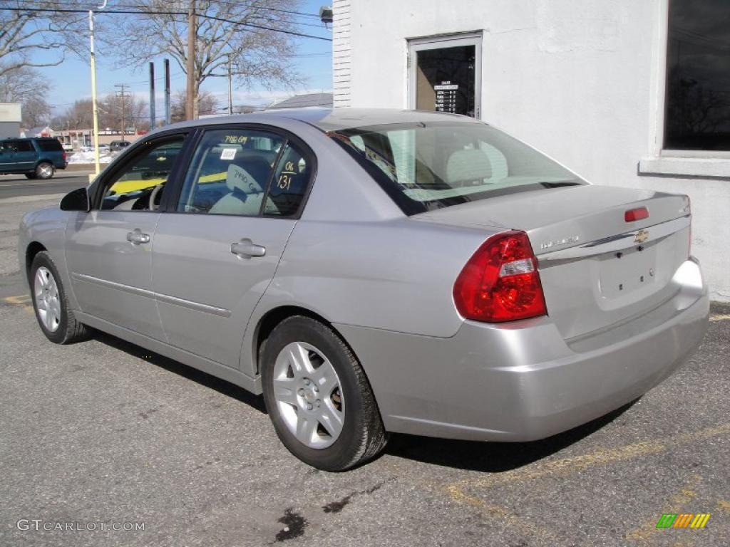 2006 Malibu LT V6 Sedan - Silverstone Metallic / Titanium Gray photo #5