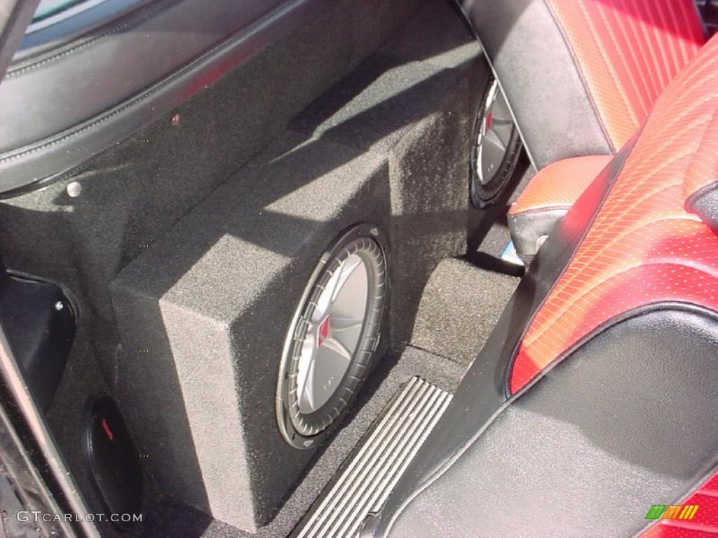 1983 El Camino  - Black / Black/Red photo #16