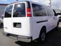 Summit White - Express LS 3500 Passenger Van Photo No. 5