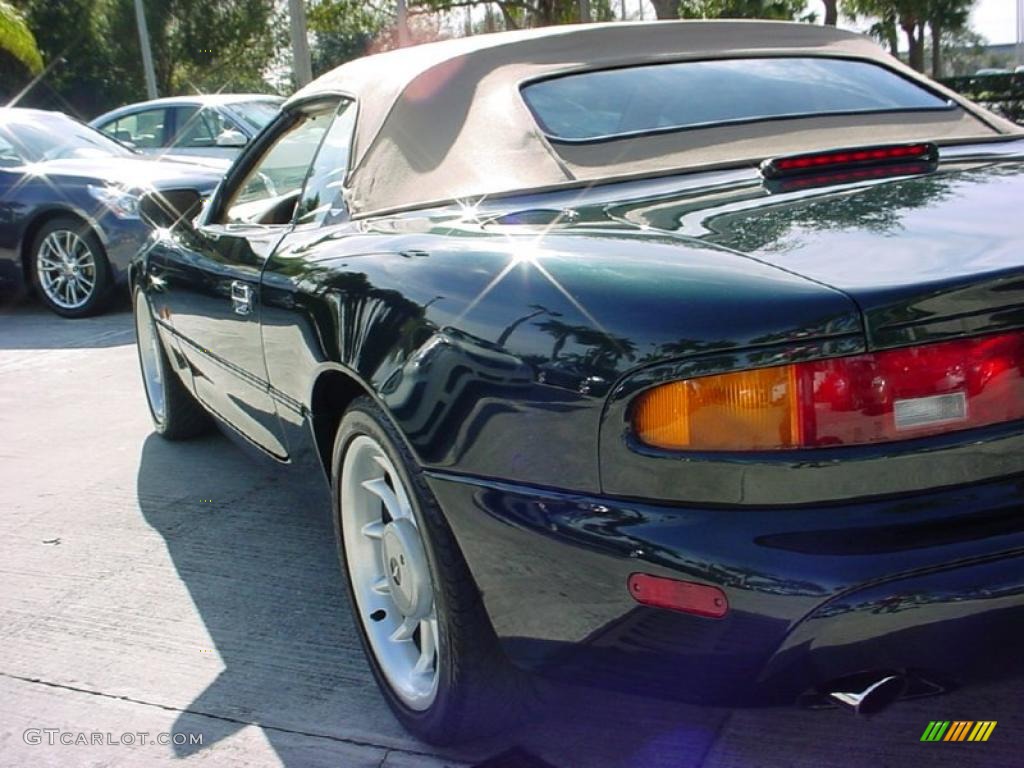 1998 DB7 Volante - British Racing Green / Tan/Green photo #14