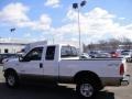 2003 Oxford White Ford F250 Super Duty Lariat SuperCab 4x4  photo #3