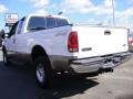 2003 Oxford White Ford F250 Super Duty Lariat SuperCab 4x4  photo #4