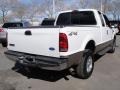 2003 Oxford White Ford F250 Super Duty Lariat SuperCab 4x4  photo #6