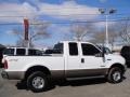 2003 Oxford White Ford F250 Super Duty Lariat SuperCab 4x4  photo #7