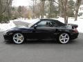 2004 Black Porsche 911 Turbo Cabriolet  photo #3